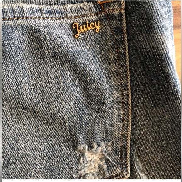 Juicy Couture distress skinny jeans - Picture 6 of 9